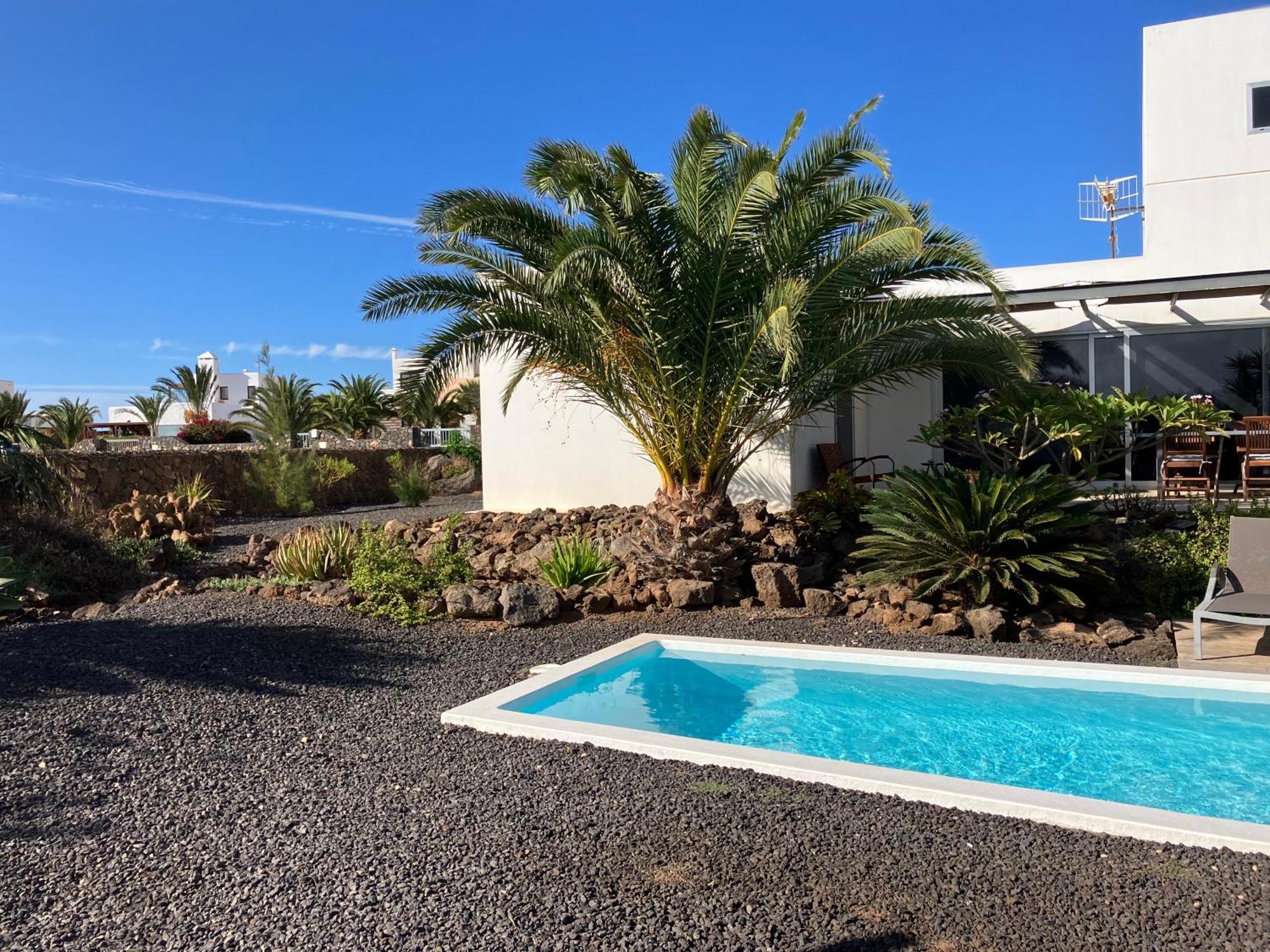 Majanicho Rock - Villa With Heated Pool 拉哈雷斯 外观 照片
