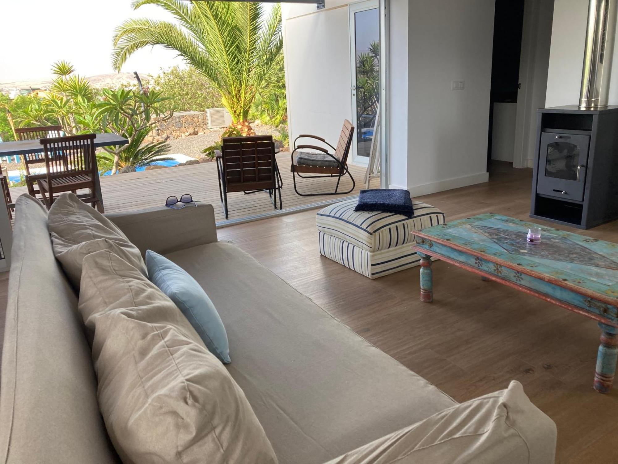 Majanicho Rock - Villa With Heated Pool 拉哈雷斯 外观 照片