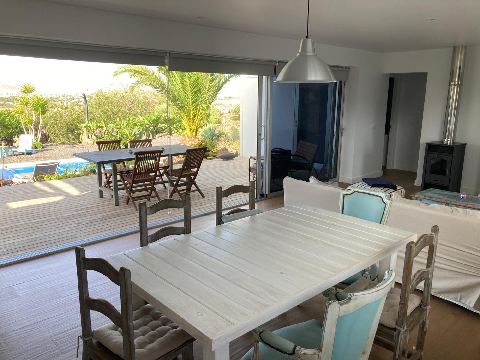Majanicho Rock - Villa With Heated Pool 拉哈雷斯 外观 照片