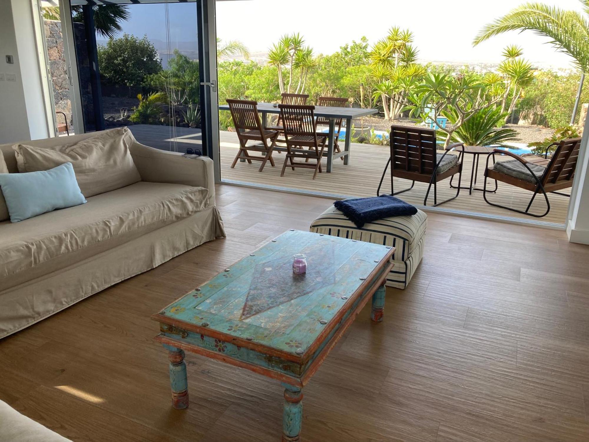 Majanicho Rock - Villa With Heated Pool 拉哈雷斯 外观 照片