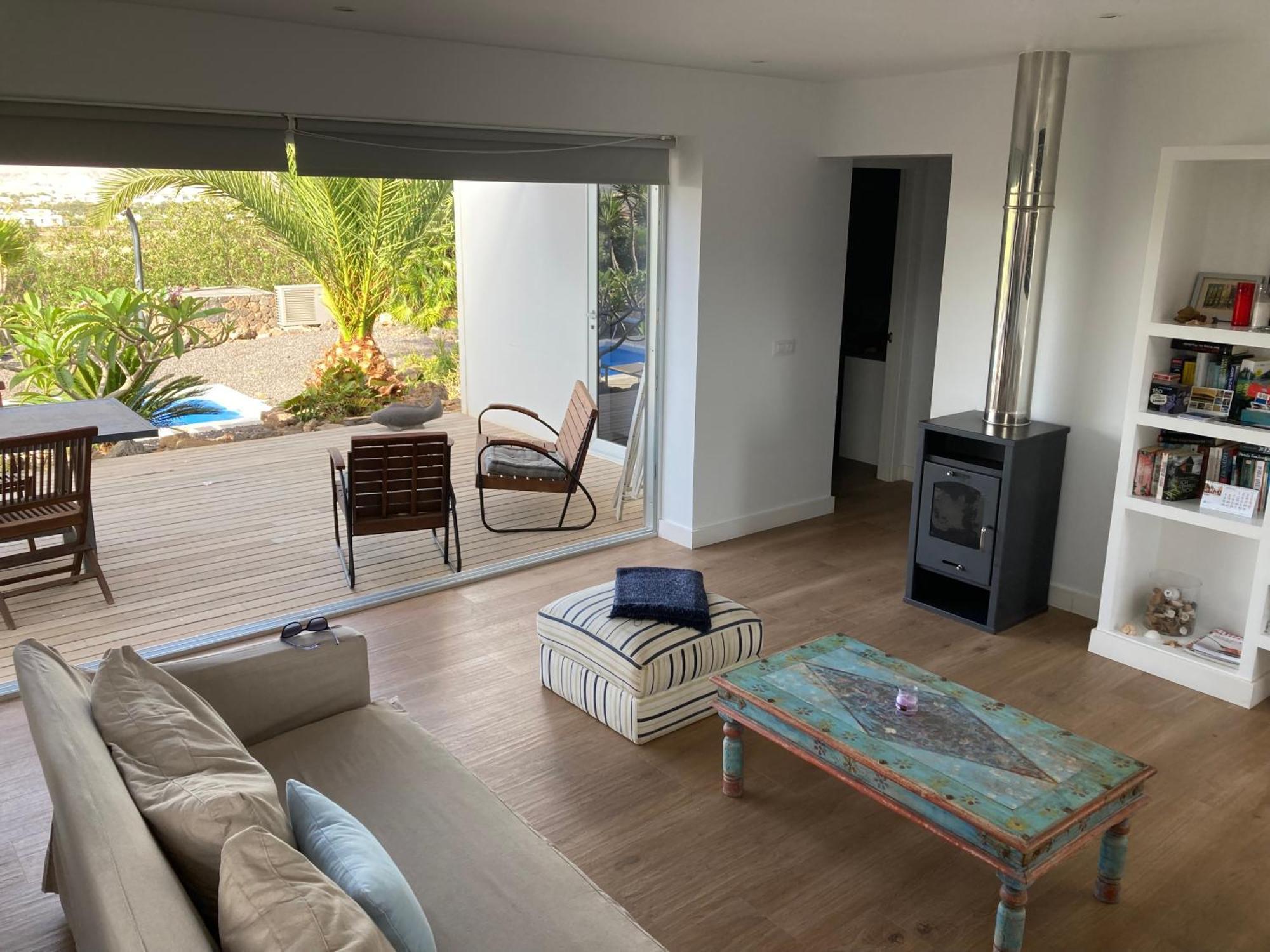 Majanicho Rock - Villa With Heated Pool 拉哈雷斯 外观 照片