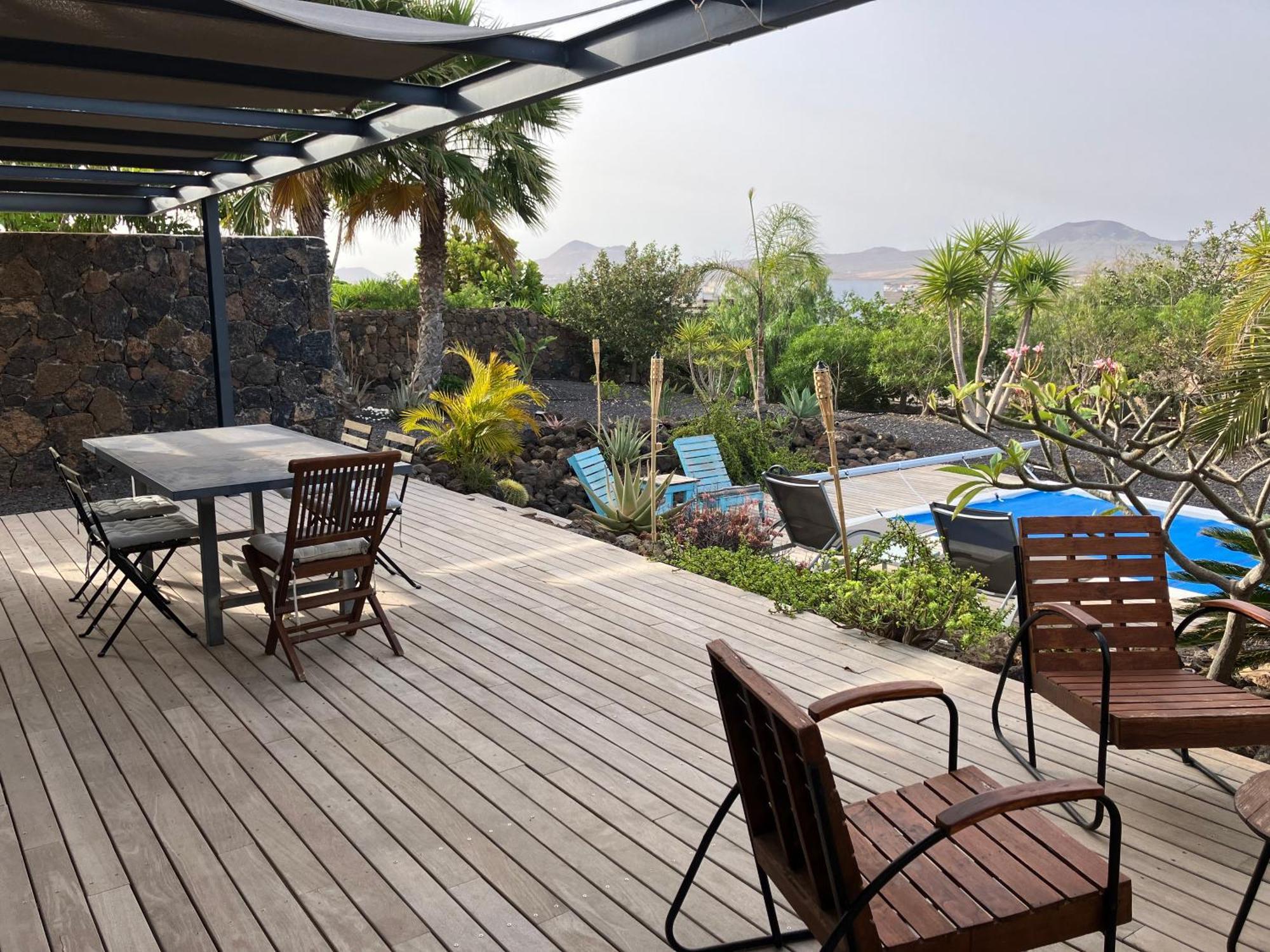 Majanicho Rock - Villa With Heated Pool 拉哈雷斯 外观 照片
