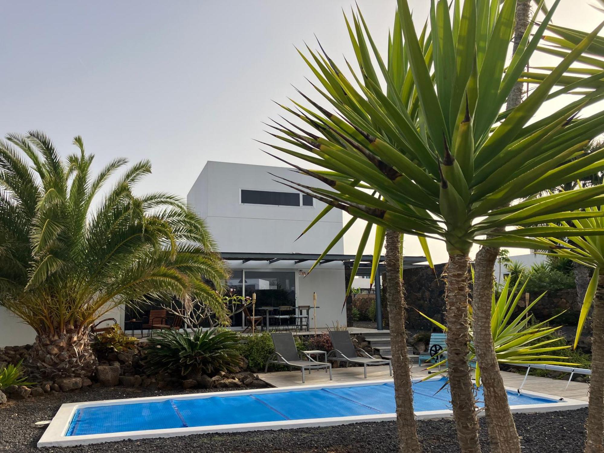 Majanicho Rock - Villa With Heated Pool 拉哈雷斯 外观 照片